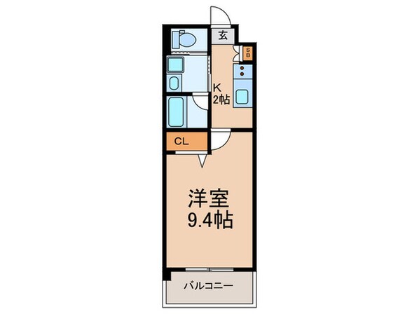 レクラン神路の物件間取画像